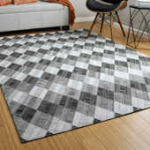 Kaleen Chaps CHP08-38 Charcoal Area Rug Room Scene Kaleen Chaps CHP08-38 Charcoal Area Rug Room Scene
