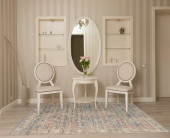 Loloi Claire CLE-06 Blue/Sunset Area Rug Room Scene Loloi Claire CLE-06 Blue/Sunset Area Rug Room Scene