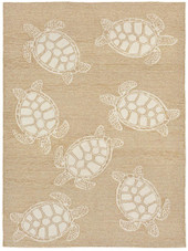 Liora Manne Capri 1634-12 Turtle Neutral Area Rug Liora Manne Capri 1634-12 Turtle Neutral Area Rug