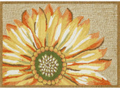 Liora Manne Frontporch 1417-09 Sunflower Yellow Area Rug Liora Manne Frontporch 1417-09 Sunflower Yellow Area Rug