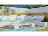 Liora Manne Frontporch 1448-03 Mermaid Crossing Water Area Rug Room Scene Liora Manne Frontporch 1448-03 Mermaid Crossing Water Area Rug Room Scene