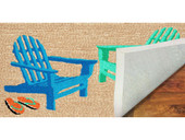 Liora Manne Frontporch 1466-04 Adirondack Seaside Area Rug Backing Liora Manne Frontporch 1466-04 Adirondack Seaside Area Rug Backing