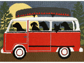 Liora Manne Frontporch 1474-24 Camping Trip Red Area Rug Liora Manne Frontporch 1474-24 Camping Trip Red Area Rug