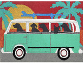 Liora Manne Frontporch 1475-04 Beach Trip Turquoise Area Rug Liora Manne Frontporch 1475-04 Beach Trip Turquoise Area Rug