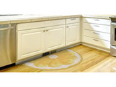 Liora Manne Frontporch 1556-09 Lemon Slice Yellow Area Rug Room Scene