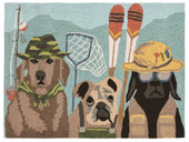 Liora Manne Frontporch 1591-44 Fishing Patrol Multi Area Rug Liora Manne Frontporch 1591-44 Fishing Patrol Multi Area Rug