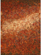 Liora Manne Visions V 3257-24 Arch Tile Red Area Rug