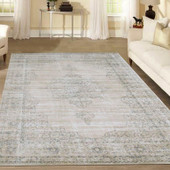 Radici Colosseo 3563 Bone Area Rug Room Scene Radici Colosseo 3563 Bone Area Rug Room Scene