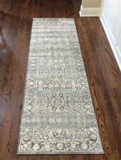 Radici Colosseo 3564 Grey Runner Area Rug Room Scene Radici Colosseo 3564 Grey Runner Area Rug Room Scene