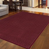 Radici Como 782 Red Area Rug Room Scene Radici Como 782 Red Area Rug Room Scene