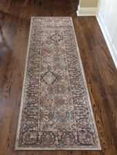 Radici Garda 3802 Beige Runner Area Rug Room Scene