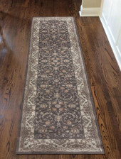 Radici Garda 3810 Brown Runner Area Rug Room Scene
