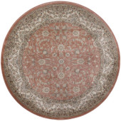 Radici Garda 3810 Terracotta Round Area Rug Radici Garda 3810 Terracotta Round Area Rug