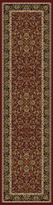 Radici Noble 1305 Burgundy Runner Area Rug Radici Noble 1305 Burgundy Runner Area Rug