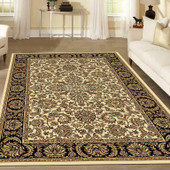 Radici Noble 1305 Ivory Area Rug Room Scene Radici Noble 1305 Ivory Area Rug Room Scene