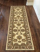 Radici Noble 1330 Ivory Runner Area Rug Room Scene