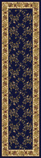 Radici Noble 1427 Navy Runner Area Rug Radici Noble 1427 Navy Runner Area Rug