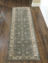 Radici Pisa 1780 Lt. Green Runner Area Rug Room Scene Radici Pisa 1780 Lt. Green Runner Area Rug Room Scene