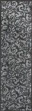 Radici Pisa 1845 Grey Runner Area Rug Radici Pisa 1845 Grey Runner Area Rug