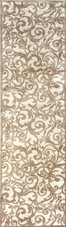 Radici Pisa 1845 Ivory Runner Area Rug