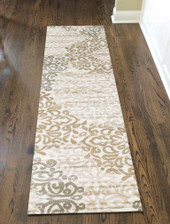 Radici Pisa 3471 Bone Runner Area Rug Room Scene