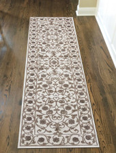 Radici Pisa 3743 Bone Runner Area Rug Room Scene