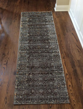 Radici Seriate 500 Lt. Brown Runner Area Rug Room Scene Radici Seriate 500 Lt. Brown Runner Area Rug Room Scene