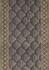 Nourison Cosmopolitan C26R Shadowlure Platinum 3'0" Wide Hall and Stair Runner