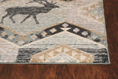 Kas Chester 5637 Seafoam Woodlands Area Rug Corner Kas Chester 5637 Seafoam Woodlands Area Rug Corner