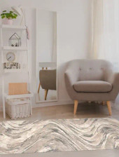 Kas Hue 4752 Natural Groove Area Rug Room Scene Kas Hue 4752 Natural Groove Area Rug Room Scene