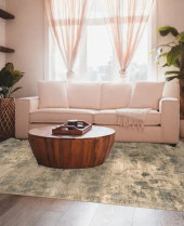 Kas Indulge 0805 Sand/Blue Elegance Area Rug Room Scene Kas Indulge 0805 Sand/Blue Elegance Area Rug Room Scene