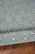 Kas Libby Langdon Hamptons 5232 Spa Groovy Gate Area Rug Texture Kas Libby Langdon Hamptons 5232 Spa Groovy Gate Area Rug Texture