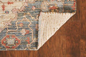Kas Morris 2223 Blue/Red Gramercy Area Rug Back Kas Morris 2223 Blue/Red Gramercy Area Rug Back