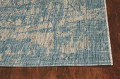 Kas Provo 5759 Teal Strokes Area Rug Corner Kas Provo 5759 Teal Strokes Area Rug Corner