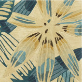Kas Sparta 3154 Ivory/Teal Nassau Area Rug Swatch Kas Sparta 3154 Ivory/Teal Nassau Area Rug Swatch