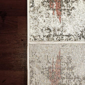 Dynamic Rugs Avenue 3405-6111 Ivory/Grey/Red Area Rug Dynamic Rugs Avenue 3405-6111 Ivory/Grey/Red Area Rug