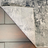 Dynamic Rugs Magnus 2513-950 Grey/Blue Area Rug Backing