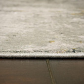 Dynamic Rugs Magnus 2513-950 Grey/Blue Area Rug Pile Edge