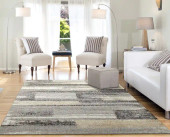 Dynamic Rugs Mehari 23258-6258 Grey/Charcoal Area Rug Room Scene Dynamic Rugs Mehari 23258-6258 Grey/Charcoal Area Rug Room Scene