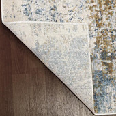 Dynamic Rugs Quartz 27050-150 Ivory/Blue Area Rug Backing Dynamic Rugs Quartz 27050-150 Ivory/Blue Area Rug Backing