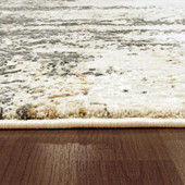 Dynamic Rugs Quartz 27053-190 Ivory/Grey Area Rug Pile Edge Dynamic Rugs Quartz 27053-190 Ivory/Grey Area Rug Pile Edge