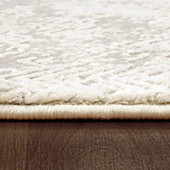 Dynamic Rugs Quartz 27061-100 Ivory Area Rug Pile Edge
