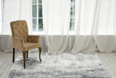 Dynamic Rugs Ruby 2160-109 Ivory/Grey Area Rug Room Scene Dynamic Rugs Ruby 2160-109 Ivory/Grey Area Rug Room Scene