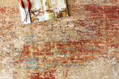 Loloi Augustus AGS-02 Terracotta Area Rug Lifestyle Scene Loloi Augustus AGS-02 Terracotta Area Rug Lifestyle Scene