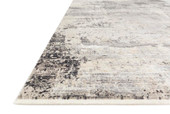 Loloi Franca FRN-02 Granite Area Rug Angle Loloi Franca FRN-02 Granite Area Rug Angle