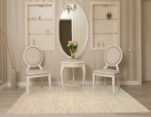 Loloi Omen OME-01 Mist Area Rug Room Scene Loloi Omen OME-01 Mist Area Rug Room Scene