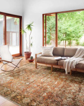 Loloi Sebastian SEB-01 Rust/Tobacco Area Rug Room Scene Loloi Sebastian SEB-01 Rust/Tobacco Area Rug Room Scene