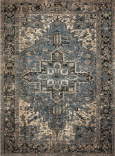Loloi Sebastian SEB-02 Ocean/Midnight Area Rug Loloi Sebastian SEB-02 Ocean/Midnight Area Rug