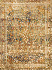 Loloi Sebastian SEB-04 Lagoon/Spice Area Rug Loloi Sebastian SEB-04 Lagoon/Spice Area Rug