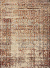 Loloi Sebastian SEB-05 Natural/Brick Area Rug Loloi Sebastian SEB-05 Natural/Brick Area Rug